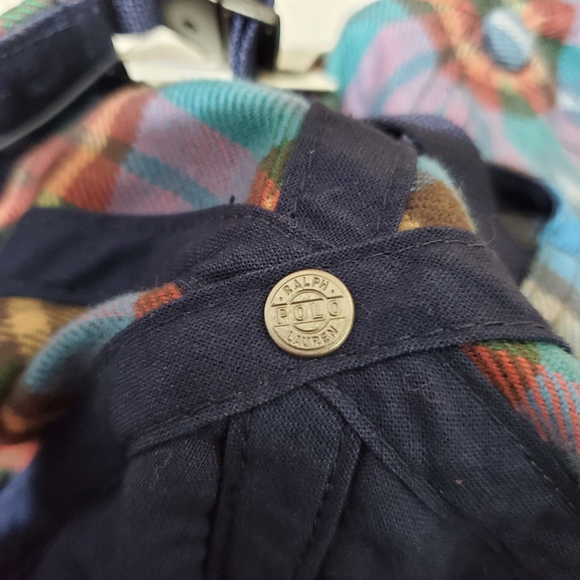 Sold. Polo Ralph Lauren Plaid Twill Madras Varsity "P" Patch Logo hat - Picture 16 of 16